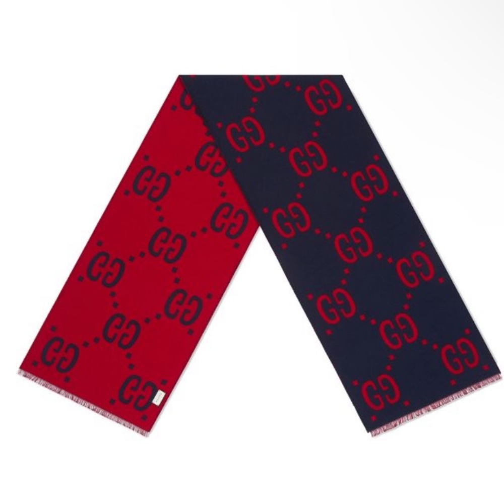 Gucci GG Wool Scarf